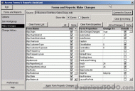 Access Forms and Reports Assistant screenshot